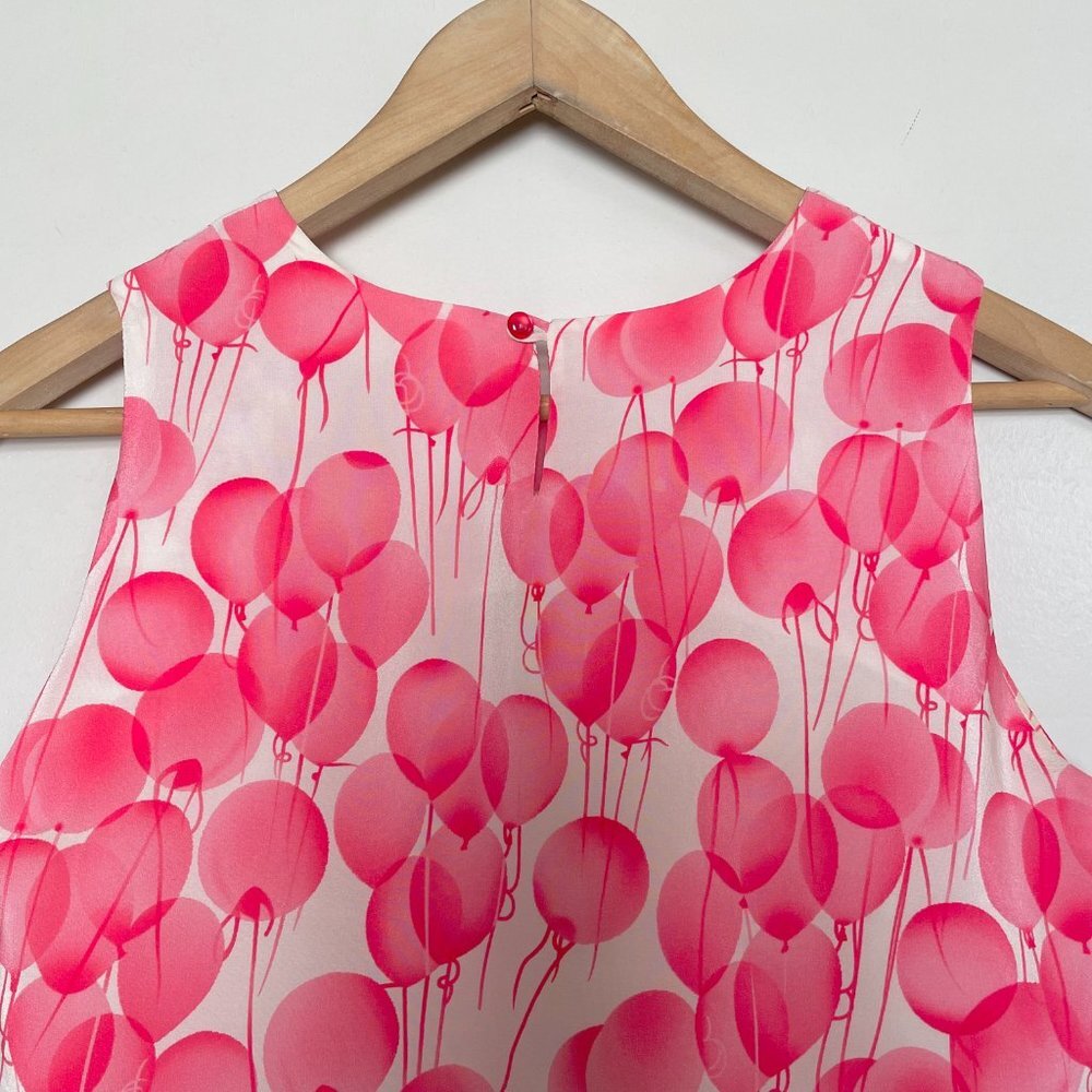 Built By Wendy Silk Balloon Print Tank Top - Picture 3 of 7